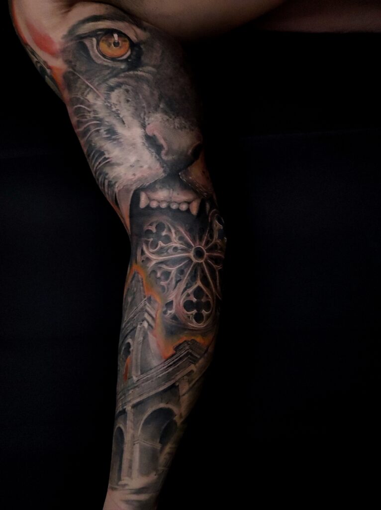 tatuaje-realismo-manga--antebrazo